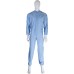 ZCR187 Cleanroom Coverall Gebreide manchet en enkel